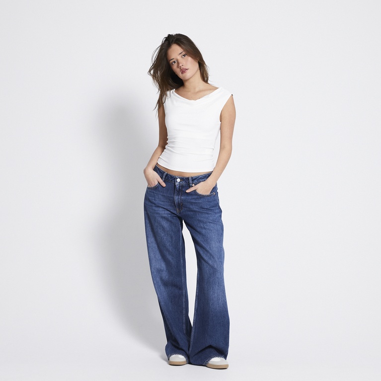Two way draped top "Alisha"